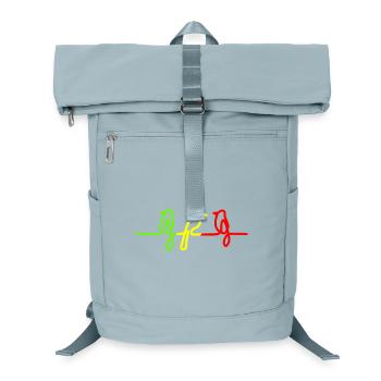 Three little birds Reggae Rasta Jamaica Vogel - Laptop-Rucksack  - Eisblau - Vorne