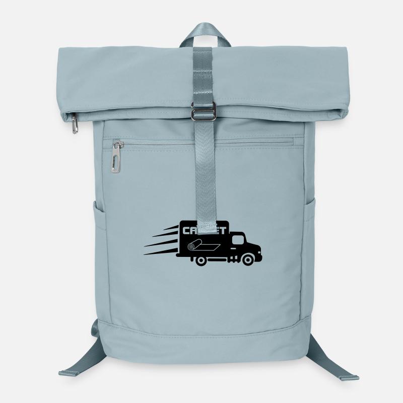 Carpet rolls logo car Laptop Backpack
