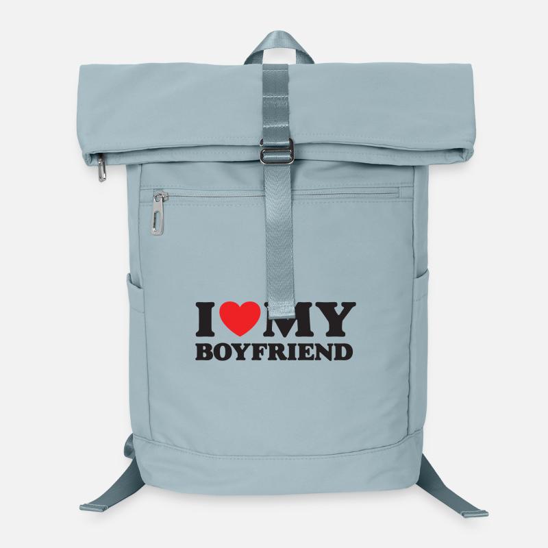 J’aime mon petit ami Sac à dos ordinateur