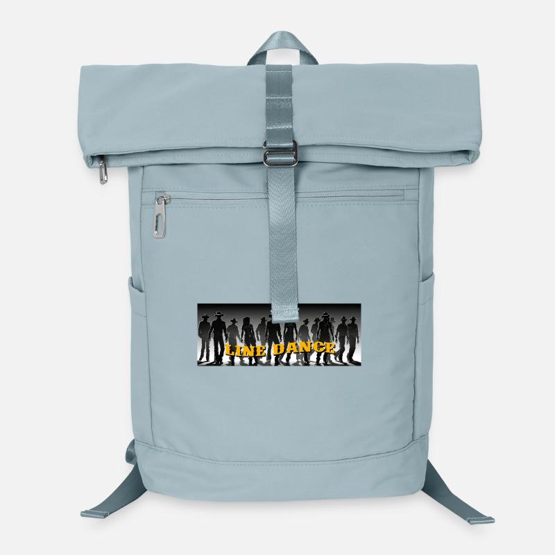 Line Dance Gruppe beim Tanzen Laptop-Rucksack 