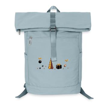 Weihnachten - Laptop-Rucksack  - Eisblau - Vorne
