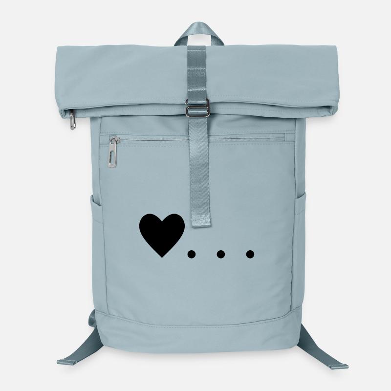 Liebe ist ... Herz Laptop-Rucksack 