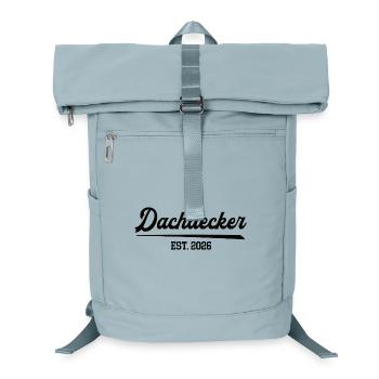 Dachdecker Beruf Roofer Dachbau Job Arbeit Lehre - Laptop-Rucksack  - Eisblau - Vorne