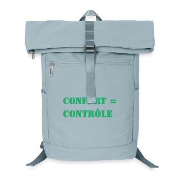 COMFORT = CONTROL - Laptop Backpack - ice blue - Front