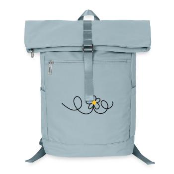 Blume - Laptop-Rucksack  - Eisblau - Vorne