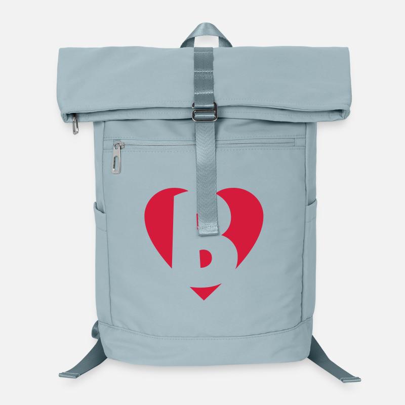 Heart B - I love B Laptop Backpack