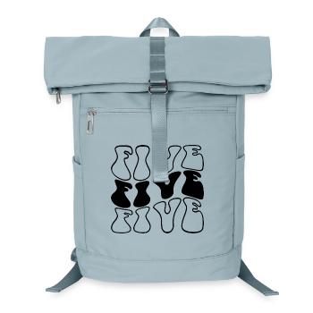 Five 5th Birthday Kids Boys Girls 5 Years Old - Laptop Backpack - ice blue - Front