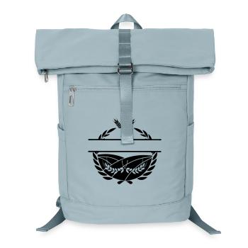 Espace texte Laurier gerbe farmer - Sac à dos ordinateur - bleu glacier - Devant