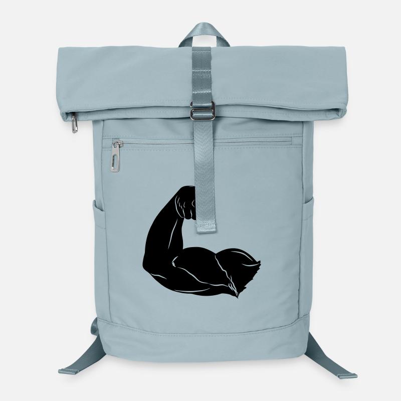Image d’ombre du bras Sac à dos ordinateur