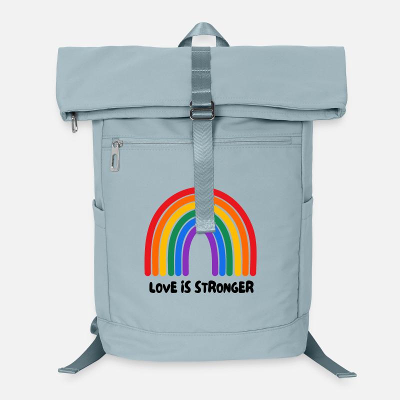 Love is stronger. LGBT Laptop Backpack