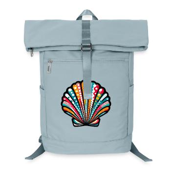 Shell - Laptop Backpack - ice blue - Front