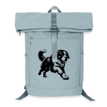 Saint Bernard - Laptop Backpack - ice blue - Front