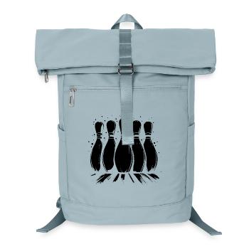Bowling Sports - Laptop Backpack - ice blue - Front