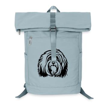 Tête havanaise - Sac à dos ordinateur - bleu glacier - Devant