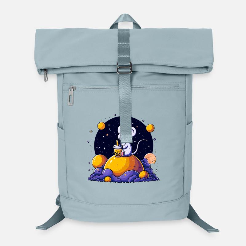 Raummaus mit Bubble Tea Laptop-Rucksack 
