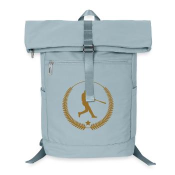 Baseball – Sport - Laptop-Rucksack  - Eisblau - Vorne