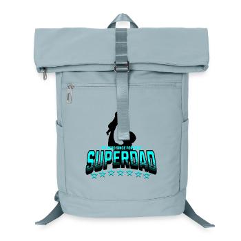 Superdad hero father since always - Laptop Backpack - ice blue - Front