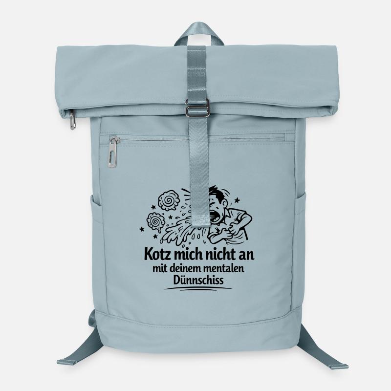 Mentaler Dünnschiss Kotzen  Laptop-Rucksack 