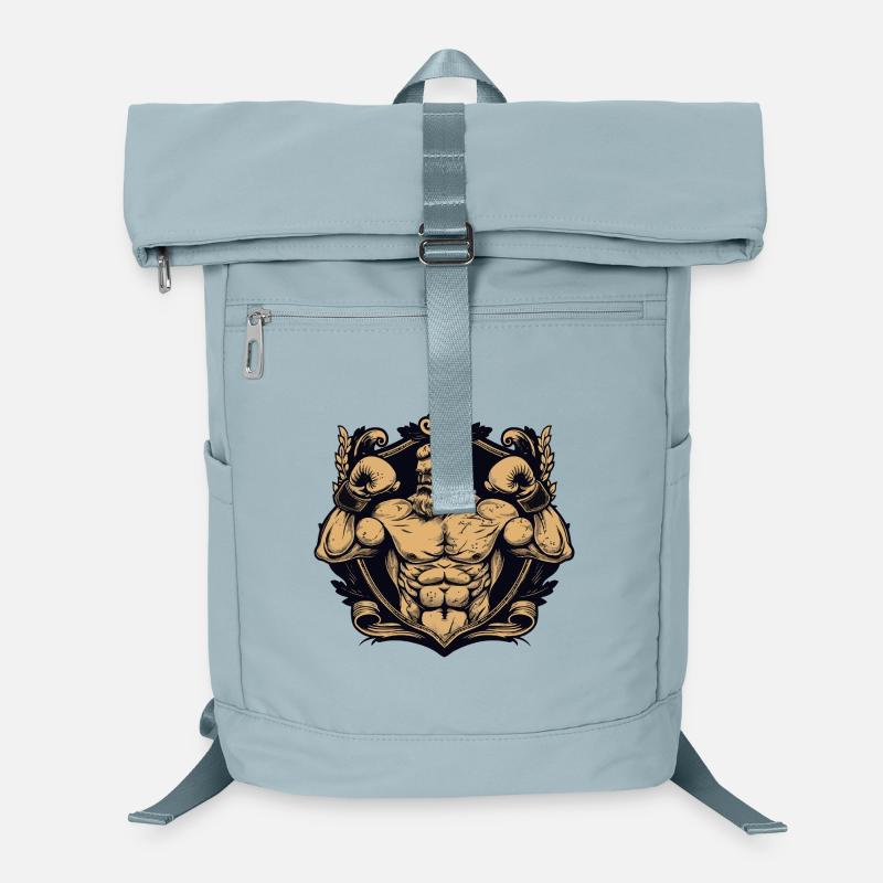Kämpfer Boxer MMA Laptop-Rucksack 