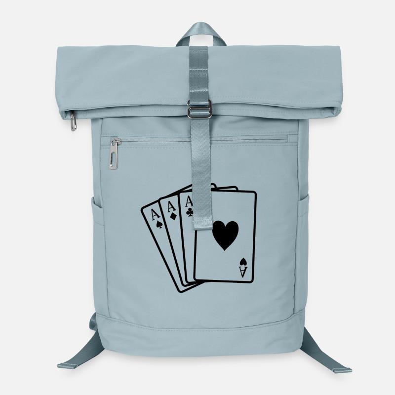 Cartes de poker Sac à dos ordinateur