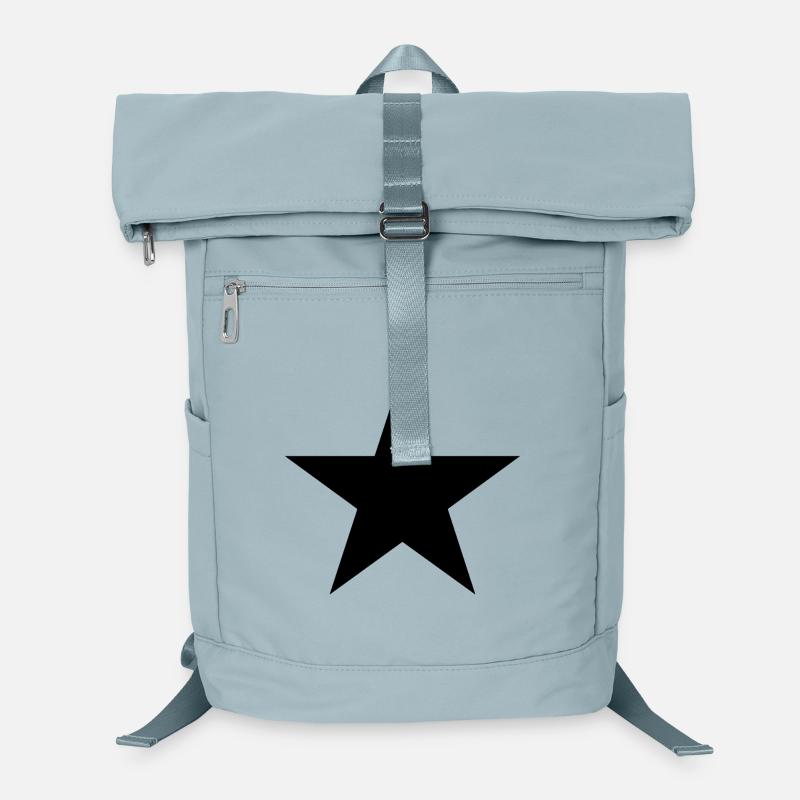 Star Black Laptop Backpack