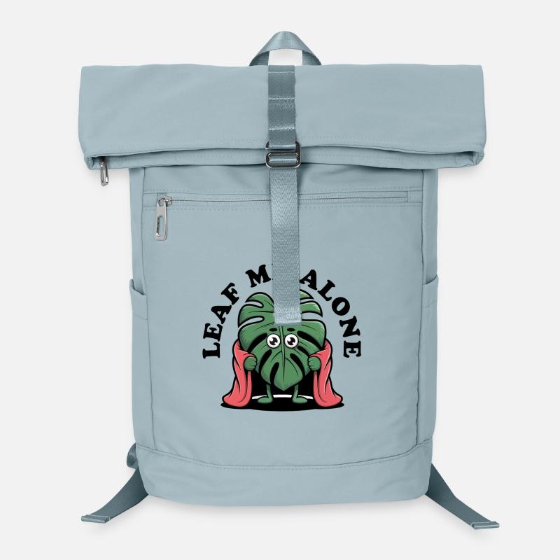 Leave Me Alone Monstera Hero, Leaf with Cape Laptop Backpack