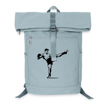 kickboxing - Laptop Backpack - ice blue - Front
