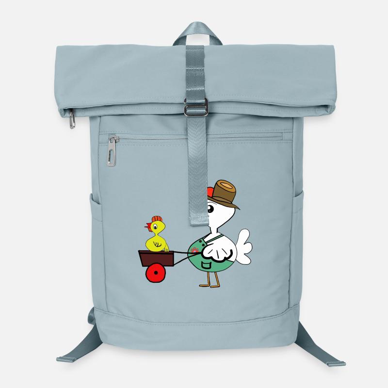 Chicken in Farm Chick Chickens Farmer Laptop Backpack