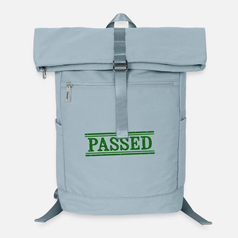 Passé Timbre Grunge Vert Sac à dos ordinateur