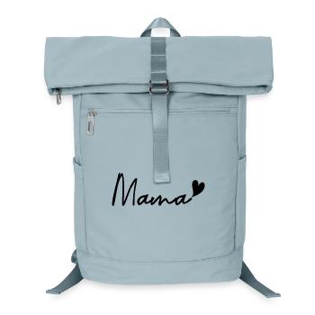 mama - Laptop Backpack - ice blue - Front