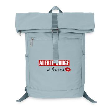 Alerte rouge à lèvres - Sac à dos ordinateur - bleu glacier - Devant