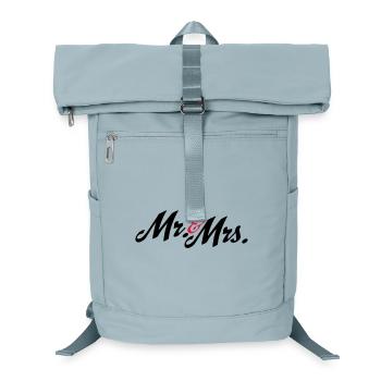 Great design for the newlyweds, Mr and Mrs - Laptop Backpack - ice blue - Front