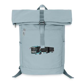 Bus, school bus, bus driver - Laptop Backpack - ice blue - Front
