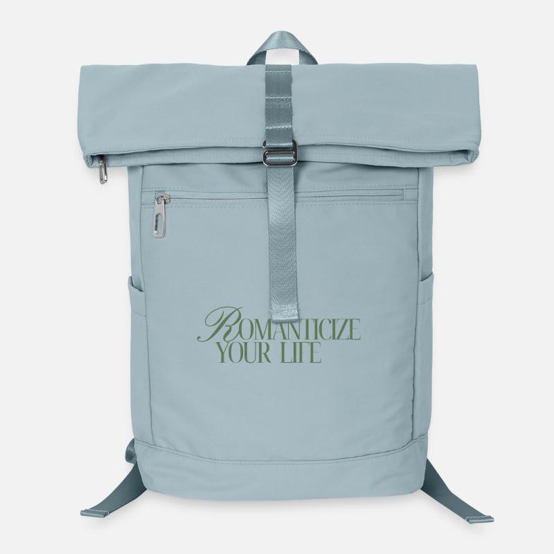Romanticize your Life - Laptop Backpack - ice blue