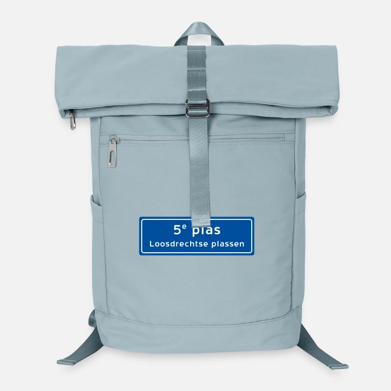 Loosdrechtse plassen 5. plas - Laptop-Rucksack  - Eisblau
