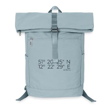 Coordinates Leipzig - Laptop Backpack - ice blue - Front