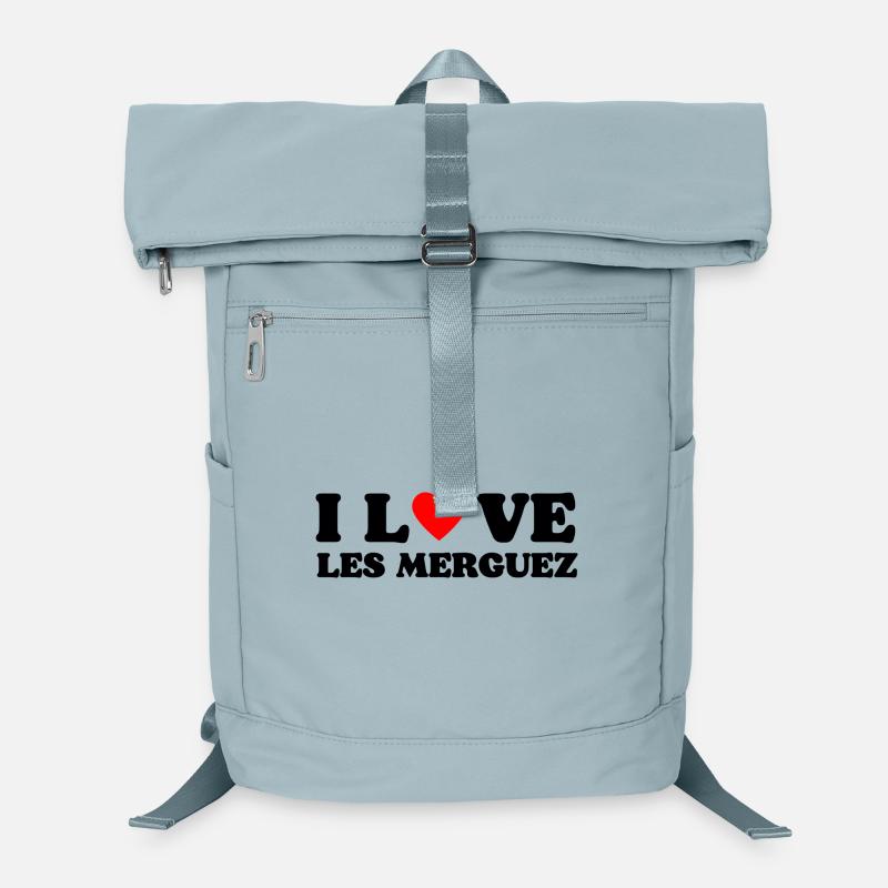 Ich liebe die Merguez Laptop-Rucksack 