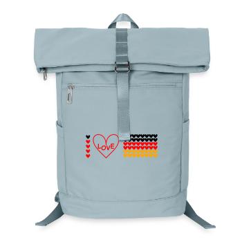 I love Germany - Laptop Backpack - ice blue - Front