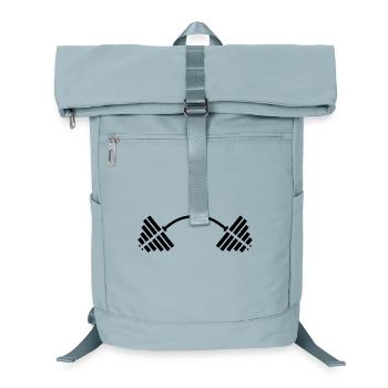 Max Power GYM: Workout & Motivation - Laptop Backpack - ice blue - Front