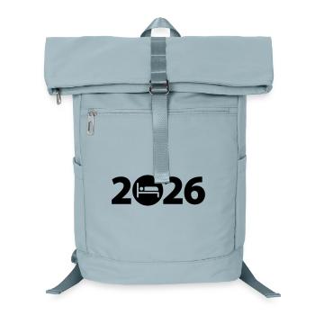 Sleep 2026, sleep in 2026 - Laptop Backpack - ice blue - Front