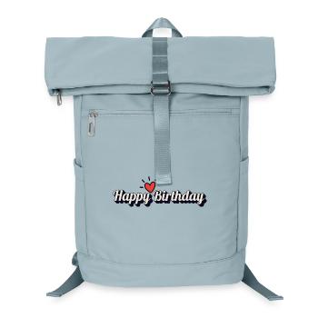 Happy Birthday - Laptop Backpack - ice blue - Front