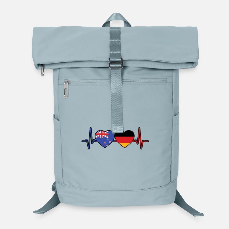 Neuseeland, Deutschland, Neuseeländer German Pride Laptop-Rucksack 