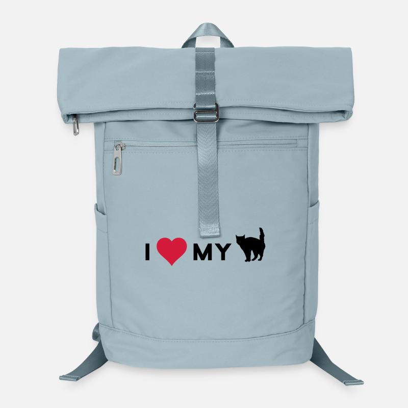 i love my cat Laptop-Rucksack 