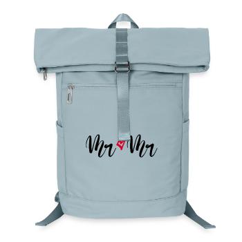 Mr & Mr Wedding Wedding Gay Couple - Laptop Backpack - ice blue - Front