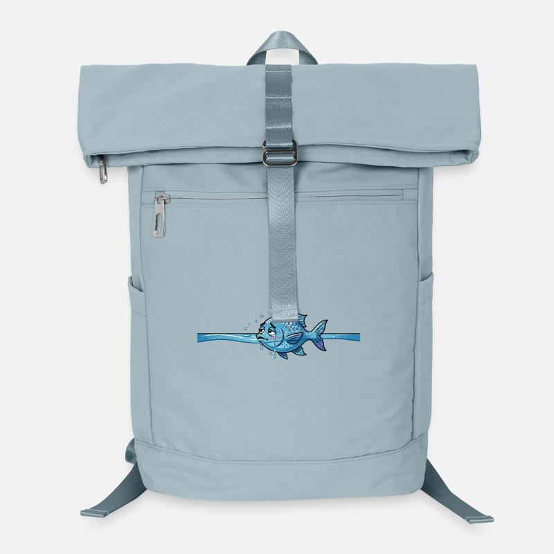 fish sea creature Laptop Backpack