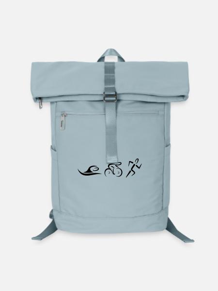 Triathlon - Laptop-Rucksack - Eisblau