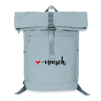 liebling mensch herz herzensmensch valentinstag - Laptop-Rucksack  - Eisblau - Vorne