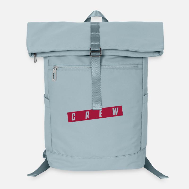 crew - Laptop Backpack - ice blue
