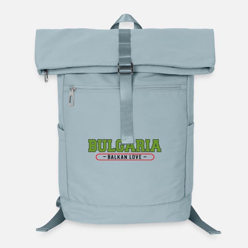 Bulgaria Balkan Love Emblem Laptop Backpack