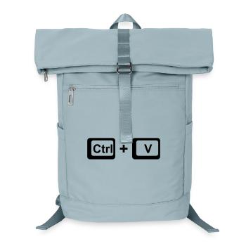 CTRL + V / Kinder Geschenk zu Vatertag / Muttertag - Laptop-Rucksack  - Eisblau - Vorne
